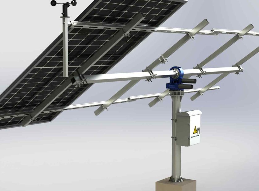 dual axis solar tracker-1